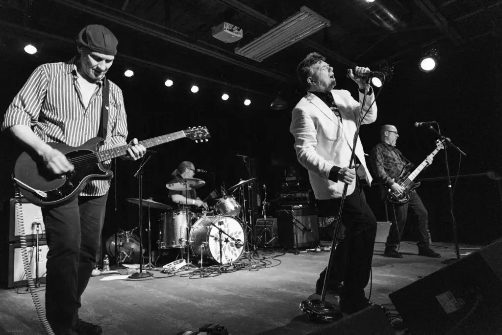 The Silverteens on stage at the Uptown VFW