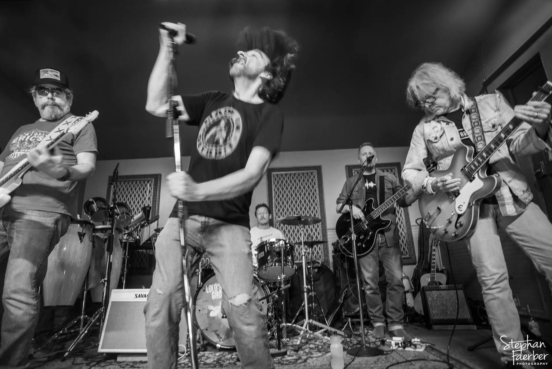 Scott Allen & The List on stage at the Schooner Tavern.