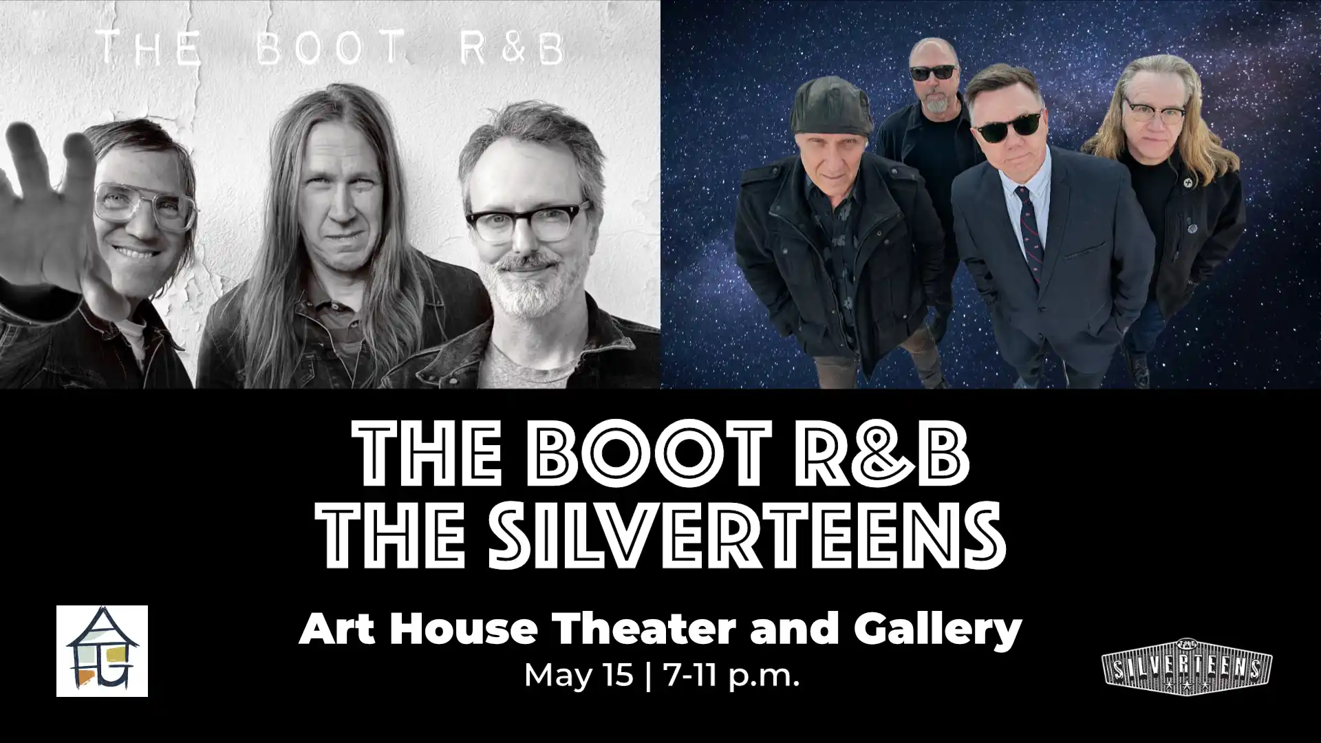 The Boot R&B with the Silverteens at the Art House Theater and Gallery on May 15, 2026.