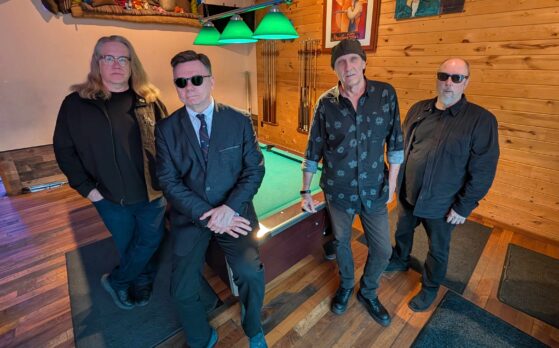 The Silverteens in a Billiard Room